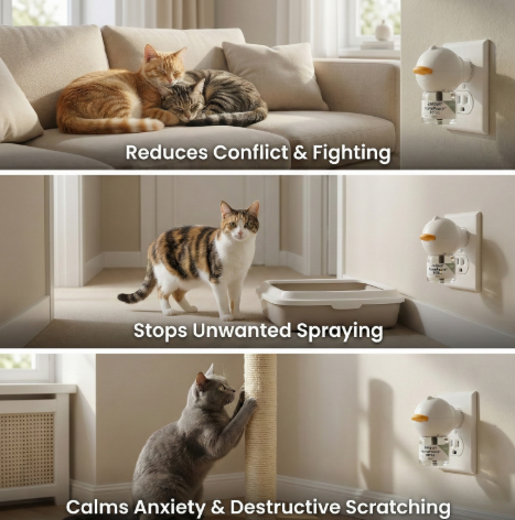 Zenpurr HomePeace™ Cat Diffuser Kit